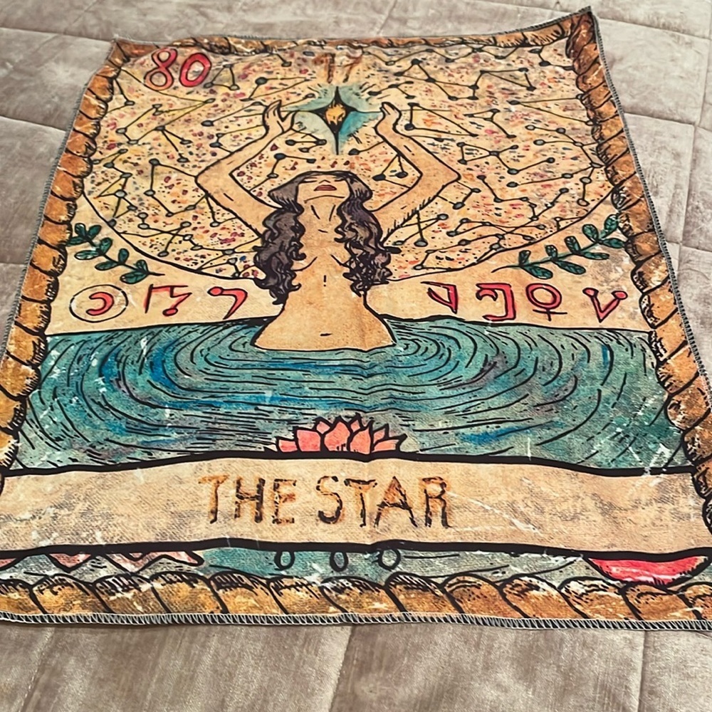 Thin Colorful Wall Hanging 15” x 19” NWOTS